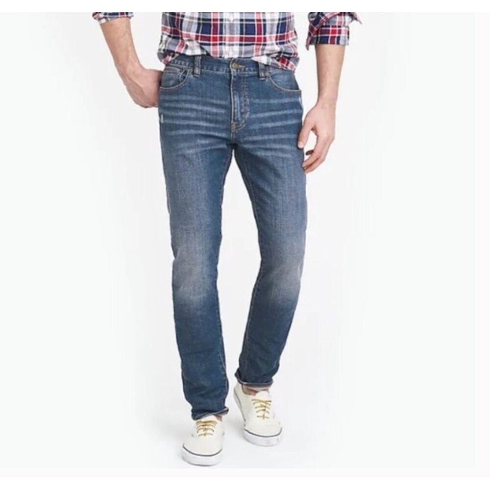 J. Crew Factory "The Driggs" Straight Fit Men's Jeans - Size W32 L32